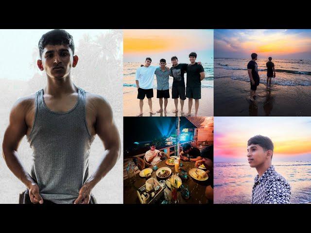 “Chest Day in Goa: Catching My First Beach Sunset | Day 02