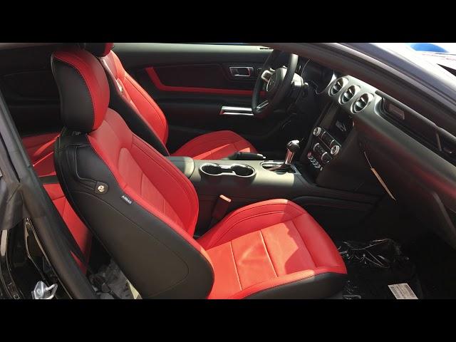 2019 Ford Mustang - Interior - Show Stopper Red