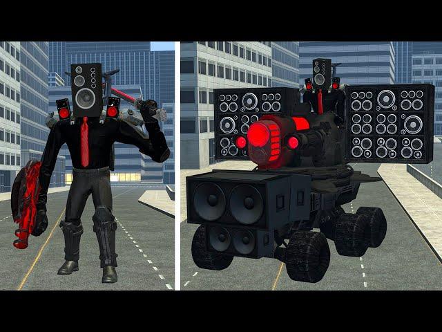 NEW ARMORED LASER SPEAKER VAN FOR LARGE SPEAKERMAN! - Skibidi Toilet In Garry's Mod