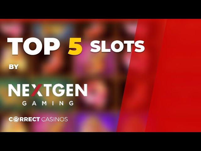 Top 5 Nextgen Gaming Slots