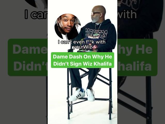 Dame Dash On Why He Didn’t Sign Wiz Khalifa