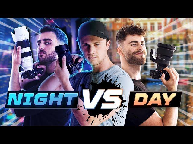 Day vs Night Photography Battle!!