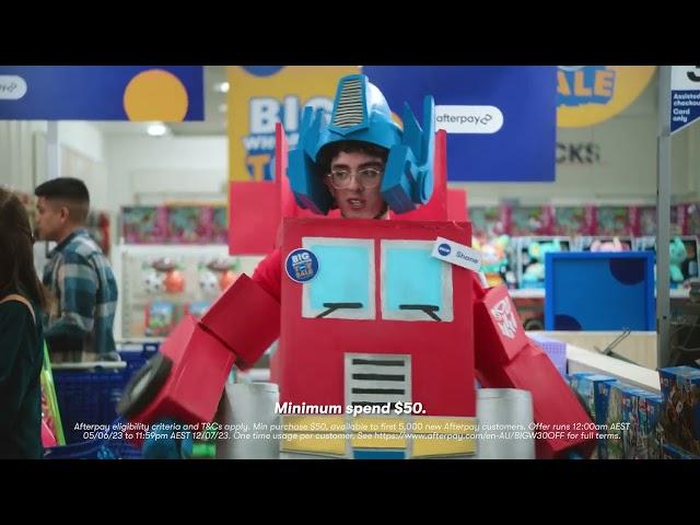 BIG W celebrates team excitement for Big Whopping Toy Sale in new creative via M&C Saatchi