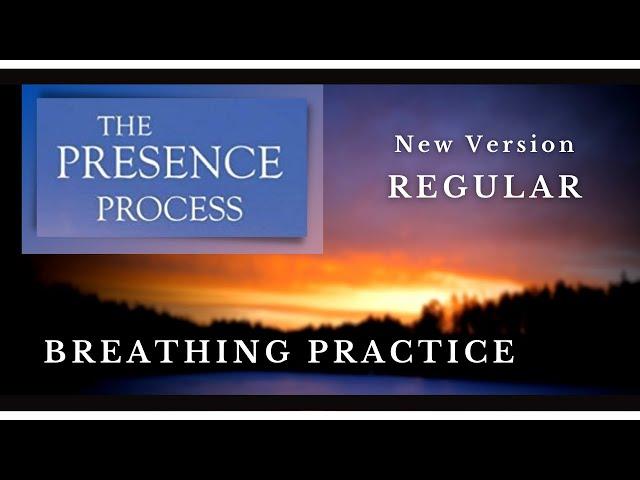 THE PRESENCE PROCESS Breathing Practice - 15 Min New Regular Version + Black Screen || Michael Brown