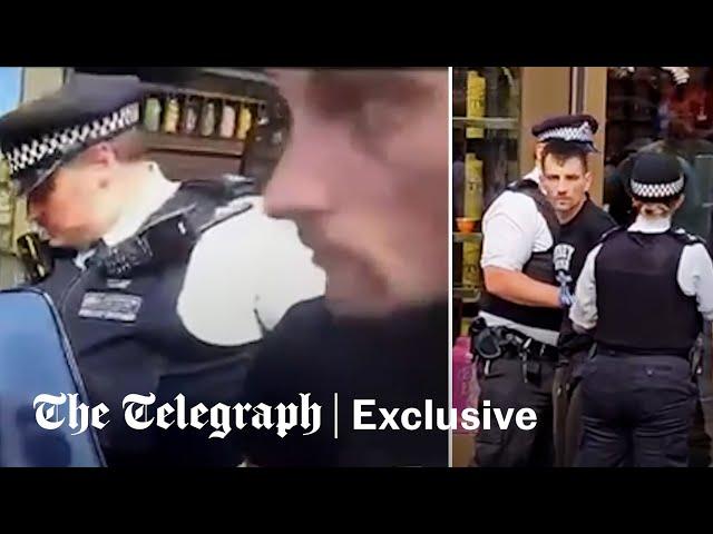 Leicester Square stabbing: Moment suspect arrested | Exclusive footage