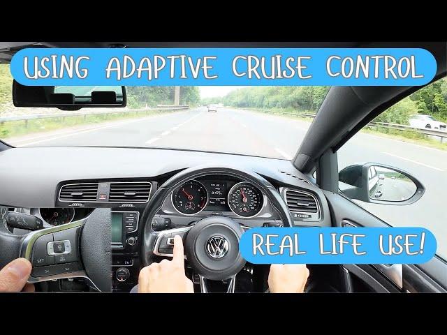 How to: VW's Adaptive Cruise Control (ACC) explained - including real-life driving use & tips