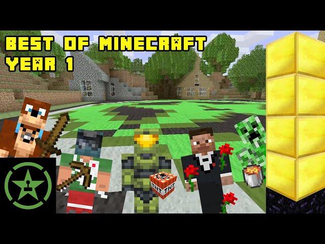 Best Bits of Achievement Hunter | Minecraft - Year 1