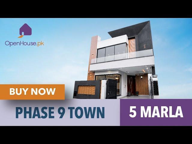 Luxurious 5 Marla House Tour in DHA 9 Town, Lahore | Modern Living Awaits!