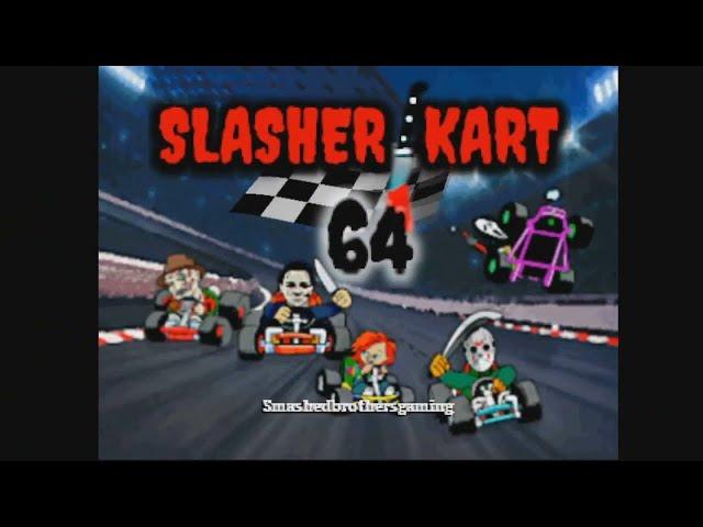 Slasher Kart 64  (Nintendo 64) 2 PLAYER PLAYTEST