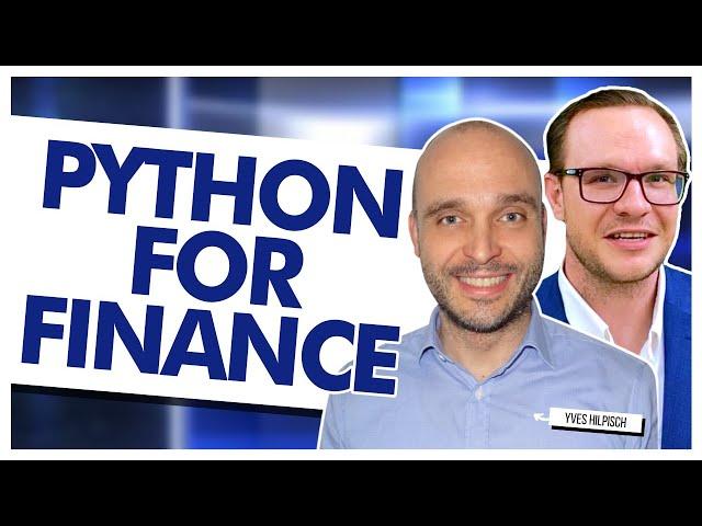  Python For Finance with Yves Hilpisch