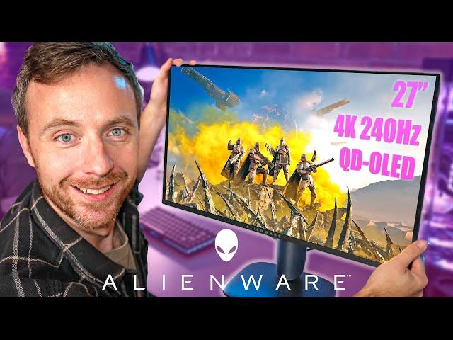 Alienware 27 4K QD-OLED Gaming Monitor - SO GOOD!!