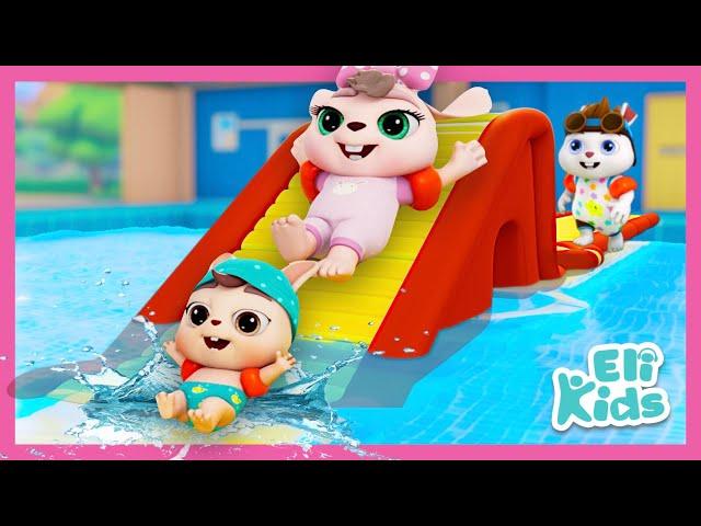 Swimming Pool MEGA Fun | Eli Kids Songs