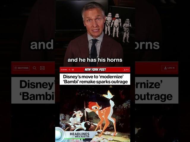 Disney Plans to Remake 'Bambi' #shorts  #shortsfeed #disney #bambi #waltdisney
