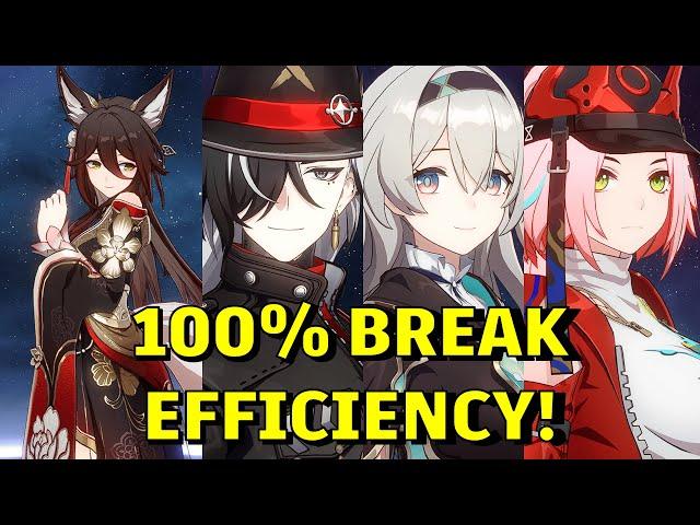 100% BREAK EFFICIENCY! E1S0 Fugue x Boothill, Rappa & Firefly Showcase | Honkai: Star Rail 2.7