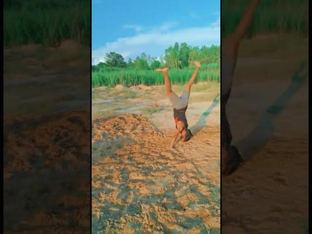 Roundoff 360 Back Full video// Short Video // Ashu Flipper