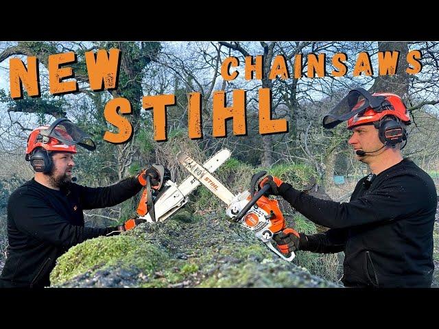 4 NEW Chainsaws from STIHL.. But Why? We Test them to Find Out!