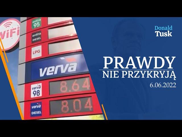 Donald Tusk:  Prawdy nie przykryją , komentarz, 6.06.2022