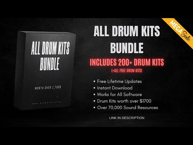 ALL DRUM KITS BUNDLE (200+ DRUM KITS)