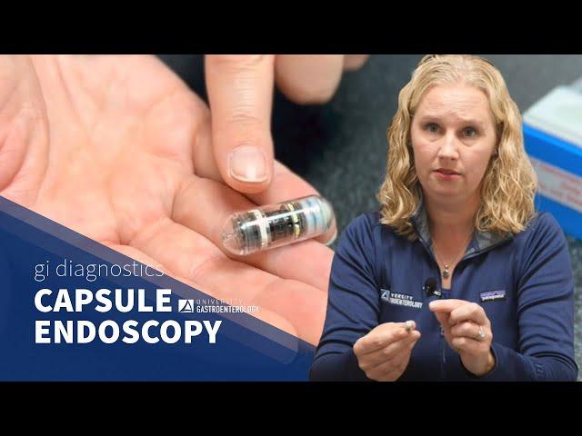 GI Diagnostics: What is Capsule Endoscopy?