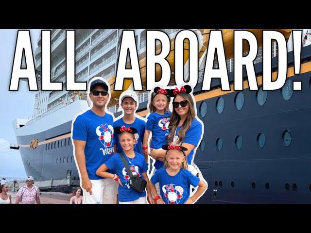 Boarding Our Very First Cruise Ship - AND it’s WAY Better Than We Expected! | All Aboard!