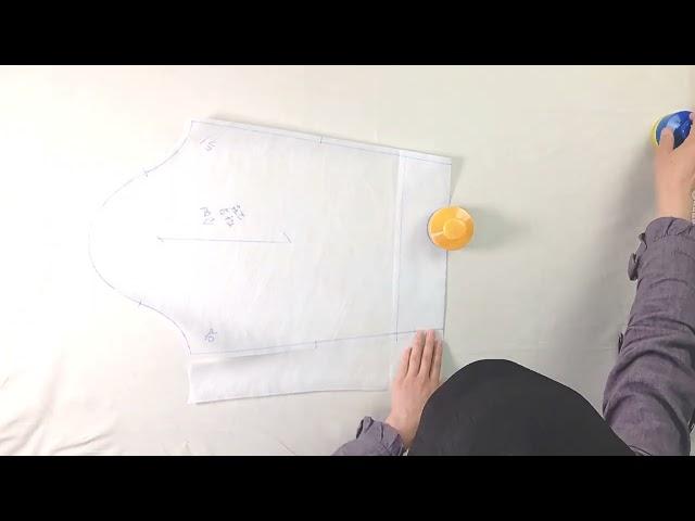 패턴 부직포에 그려내기 부직포 사용법