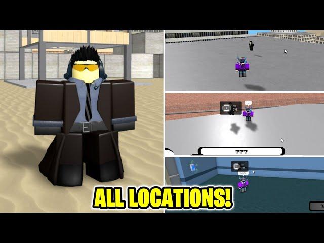 [UPDATED!] ALL SECRET AGENT LOCATIONS in ULTIMATE TOILET ROLEPLAY 2! (ROBLOX)