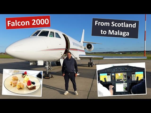 #162 Falcon 2000 from Scotland to Spain 󠁧󠁢󠁳󠁣󠁴󠁿