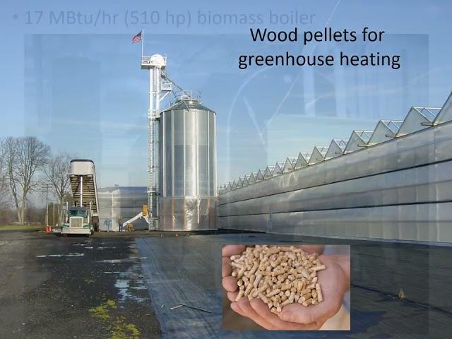 What alternative energy systems can be used in the greenhouse industry?