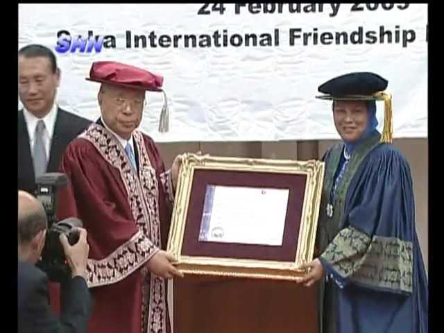 [Event] Special Convocation Conferment of Honorary Doctor of Arts to Dr Daisaku Ikeda