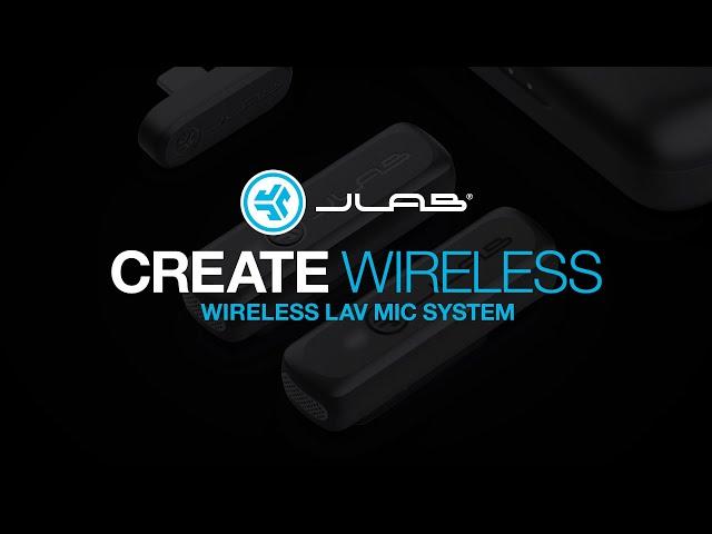 Create Wireless - Wireless Lav Mic System by JLab