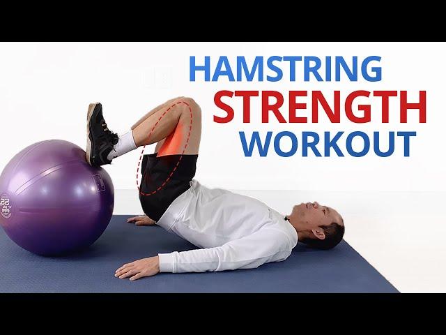 5 Exercise Hamstring Workout for Full Range Strengthening