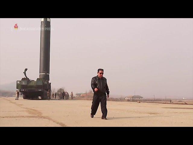 North Korea's leader oversees latest missile test