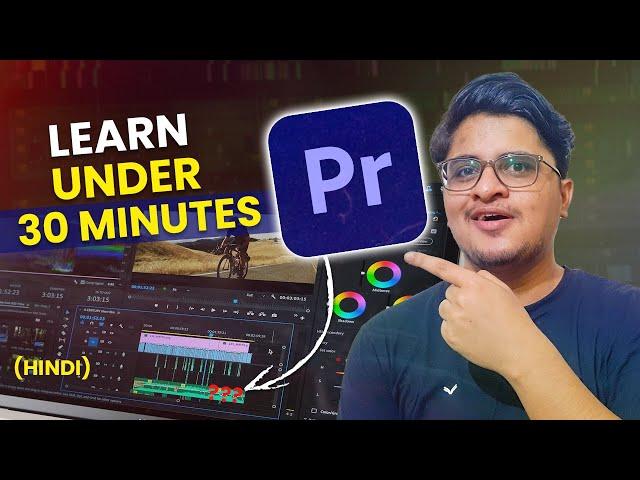 Adobe Premiere Pro Beginner Tutorial Hindi (2022) | Premiere Pro course Online + FREE Resources