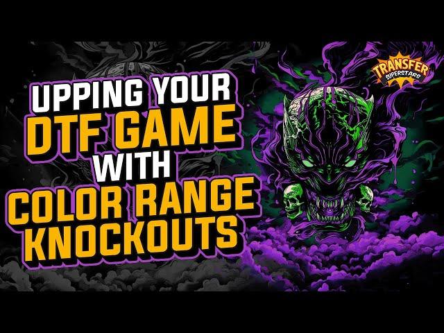 Advanced DTF Printing: Color Range & Black Knockouts in Photoshop