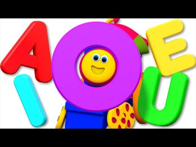 Vowel Song | Learning Street With Bob The Train | Kids Shows | Cartoons Videos For Babies by Kids Tv