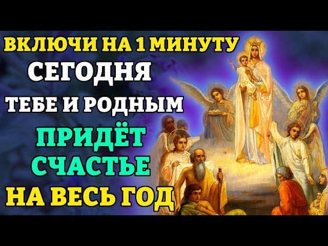 ВКЛЮЧИ И ПРИДЁТ СЧАСТЬЕ НА ВЕСЬ ГОД! Молитва Богородице Всех Скорбящих Радость. Православие