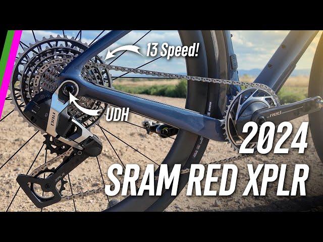 SRAM Red XPLR AXS 13-Speed // Direct Mount UDH and More Range!