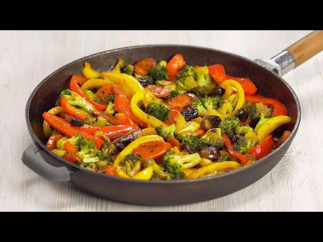 STIR FRY VEGETABLES | Sweet & Savory. Asian-Style Fried Veggies In 25 Min! Recipe by Always Yummy!