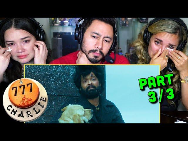 777 CHARLIE Reaction w/ Kristen | Part 3 & Review | Rakshit Shetty | Sangeetha Sringeri | Kiranraj K