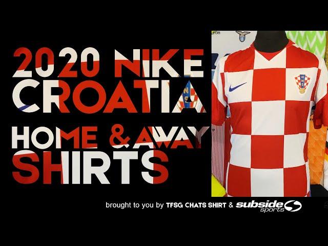 2020 Nike Croatia Home & Away Shirts