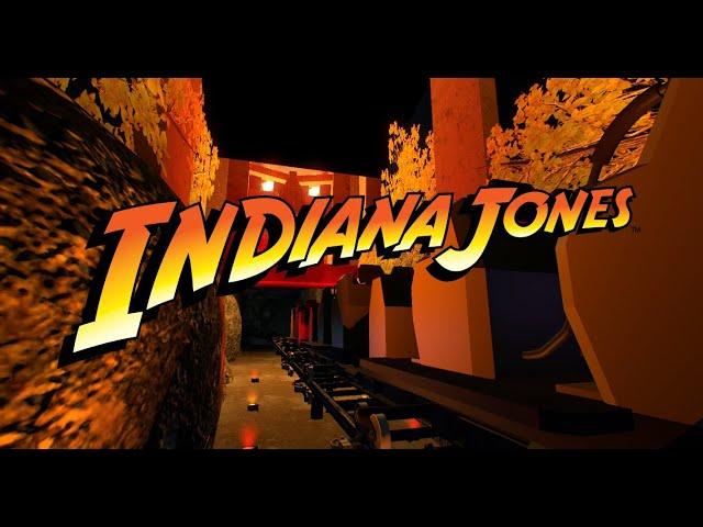 Indiana Jones - The Ride | Indoor Intamin Multidimension Coaster | NoLimits2 | Control Spin