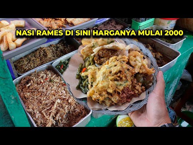 JUAL NASI RAMES SEJAK TAHUN 1988 HARGA SEPORSI CUMA 2000! EMANG GAK RUGI?!