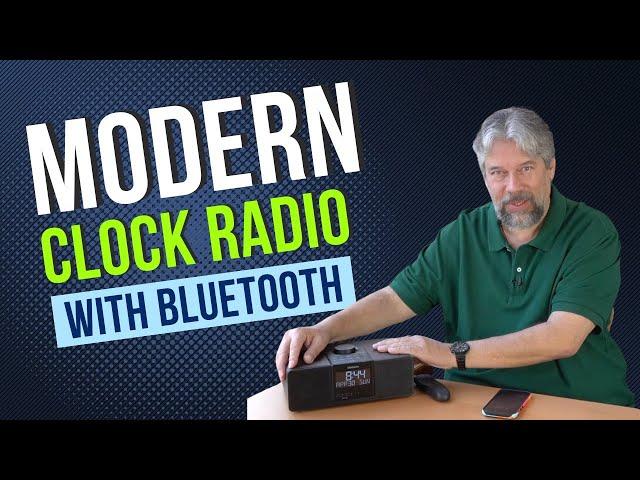 Sangean AM/FM/BT Digital Tabletop Radio RCR-40 -- DEMO & REVIEW