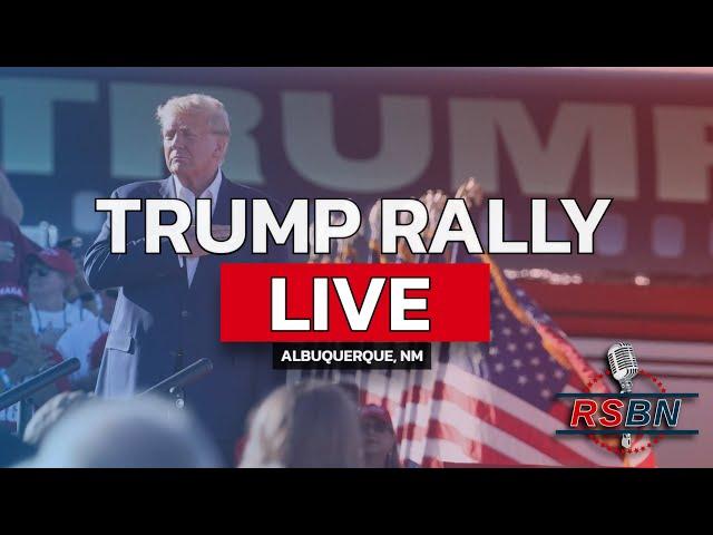 LIVE: President Trump Holds a Rally in Albuquerque, NM - 10/31/24