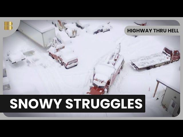 Winter Woes for Towing Team - Highway Thru Hell - S06 EP09 - Reality Drama