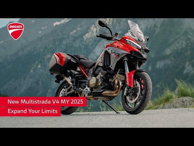 New Ducati Multistrada V4 MY 2025 | Expand your Limits