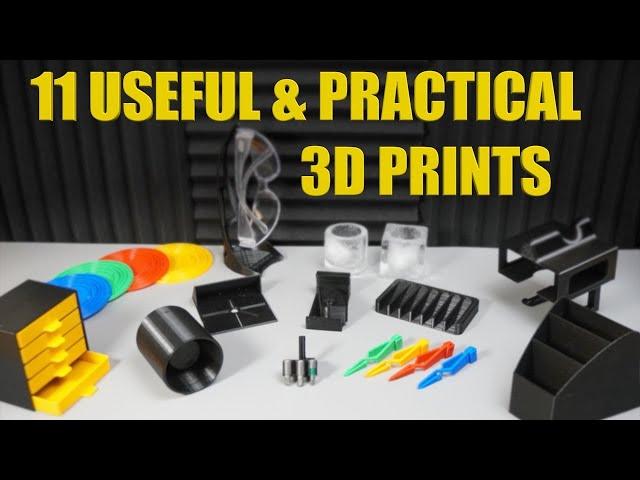 11 USEFUL Things to 3D Print First - Practical Prints 2023