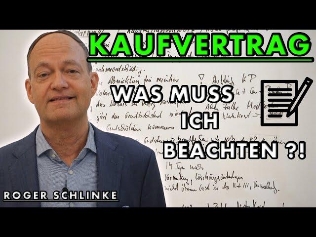 2021 Immobilienkaufvertrag || Was muss bzw. sollte ich beachten?!