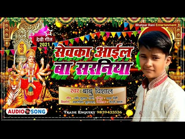 सेवका आईल बा सरनिया | Sevaka Aaeel Ba Saraniya | #Babu_Vishal | #Bhakti Devi Geet Song 2023