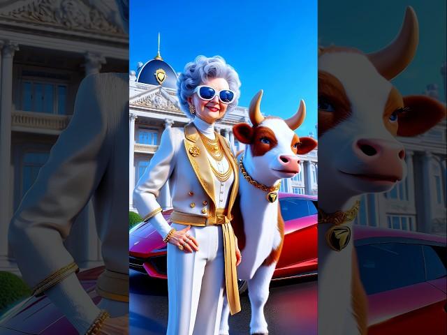 Grandma’s World Shattered!!  #ai #cow #grandmother